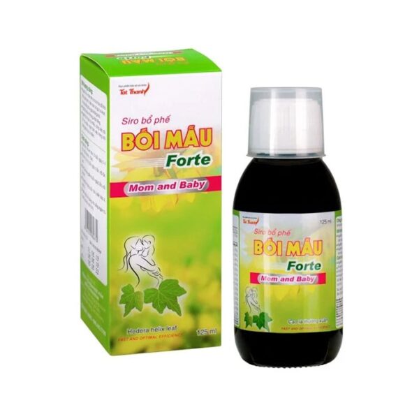 Siro bổ phế Bối Mẫu Forte Mom Baby Tất Thành, Chai 125ml