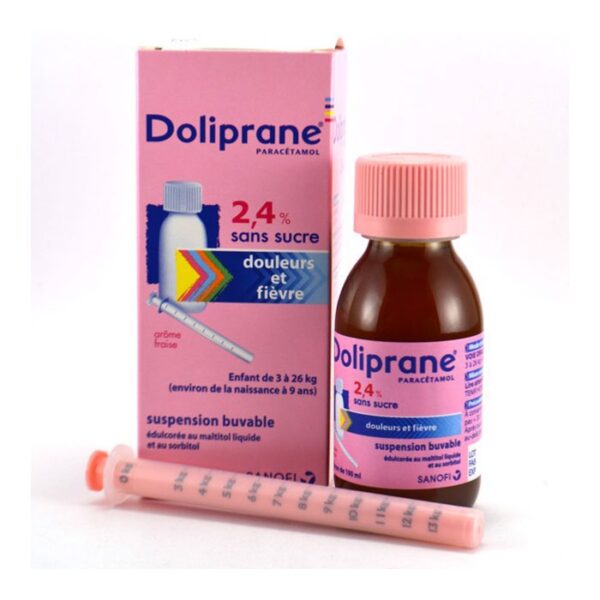 Siro hạ sốt Doliprane 100ml