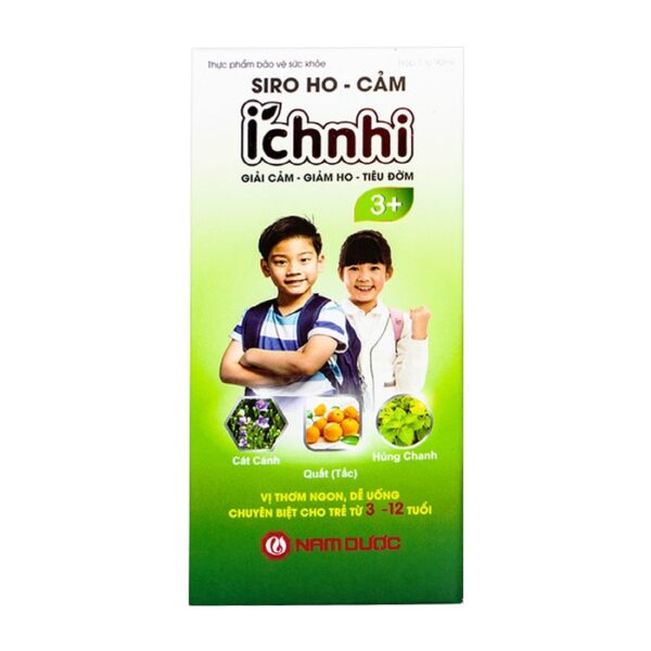 Siro ho cảm Nam Dược Ích Nhi 3+ 90ml