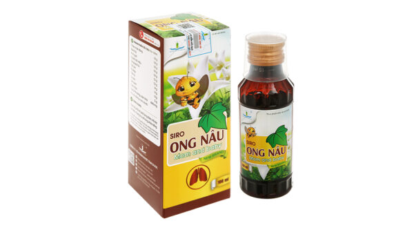 Siro Ong Nâu hỗ trợ giảm ho, bổ phổi