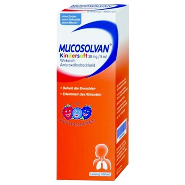 Siro trị ho Mucosolvan Kinder 100ml