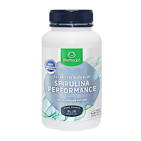 Spirulina Performance Lifestream 500 viên - Viên uống tảo xoắn