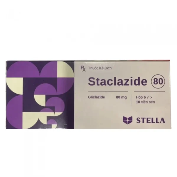 Staclazide 80mg Stella 6 vỉ x 10 viên