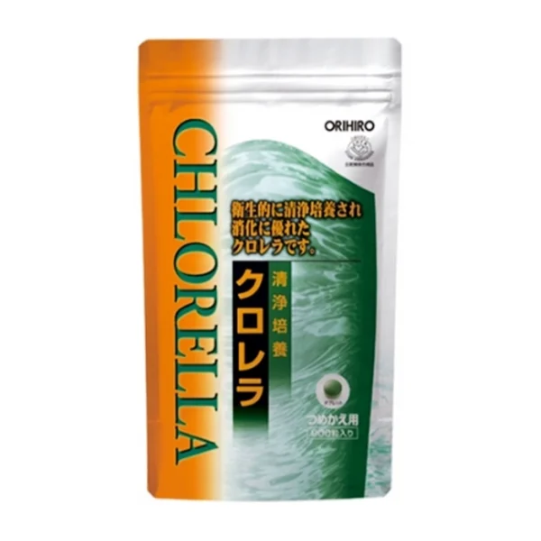 Tảo lục Chlorella Orihiro 900 viên - Hỗ trợ bảo vệ tim mạch