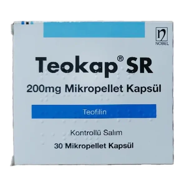 Teokap SR 200mg Nobel 3 vỉ x 10 viên