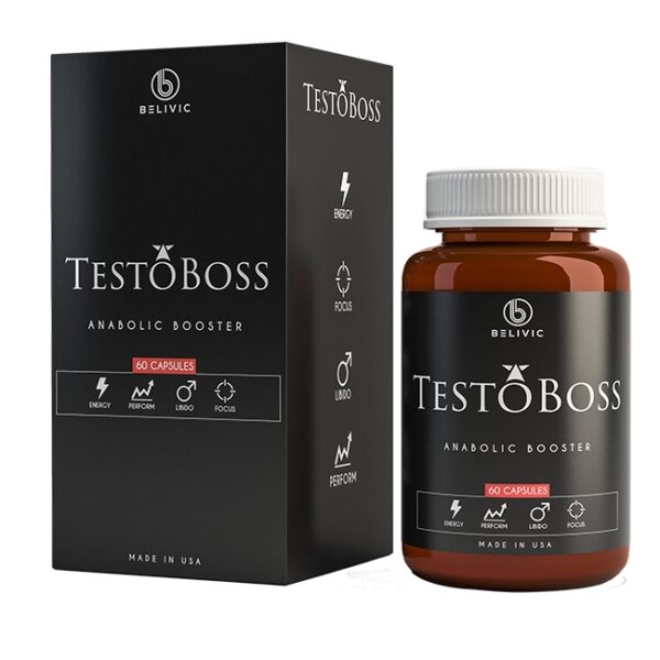 Tpbvsk sinh lý nam Testoboss, Hộp 60 viên