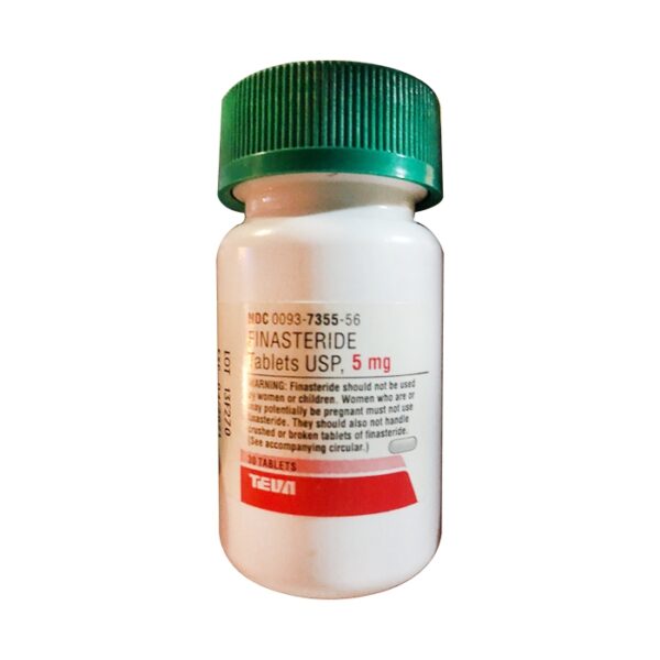 Finasteride Tablets USP 5mg Teva, Hộp 30 viên