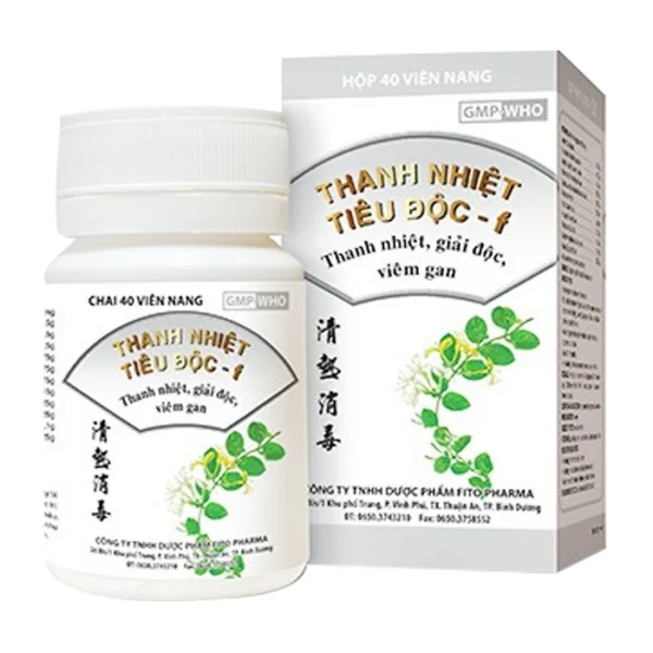 Thanh Nhiệt Tiêu Độc F Fito Pharma 40 viên