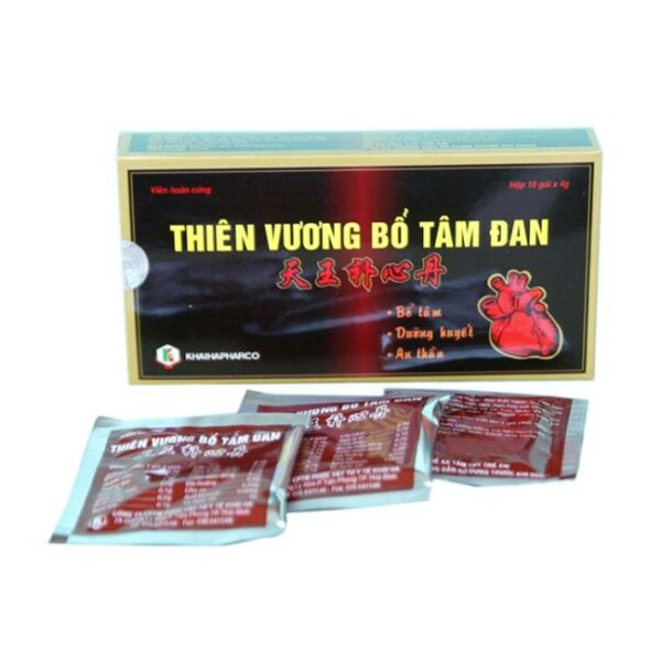 Thiên Vương Bổ Tâm Đan Khải Hà | Hộp 10g x 4gr