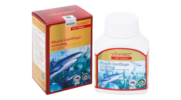 Vitatree Shark Cartilage 1000mg hỗ trợ sức khỏe sụn khớp