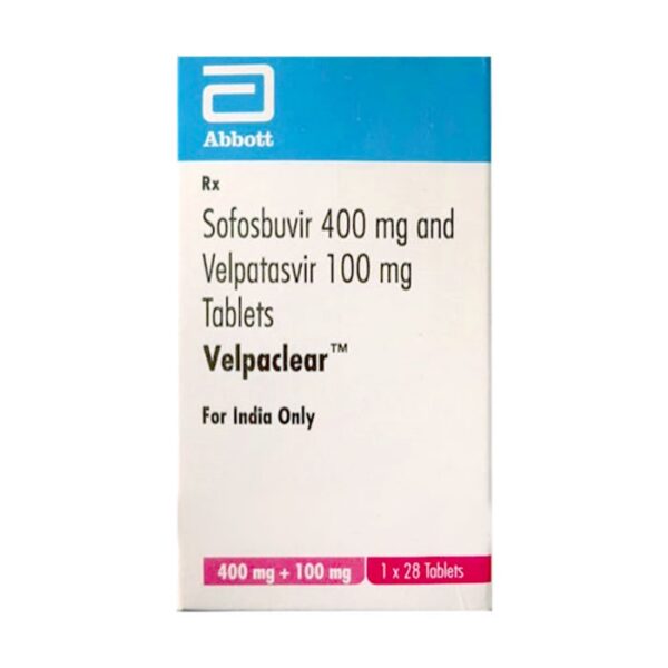 Velpaclear 400mg/100mg Abbott, Hộp 28 viên