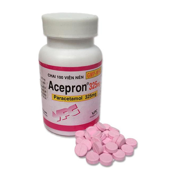 VPC Acepron 325mg, Hộp 100 viên