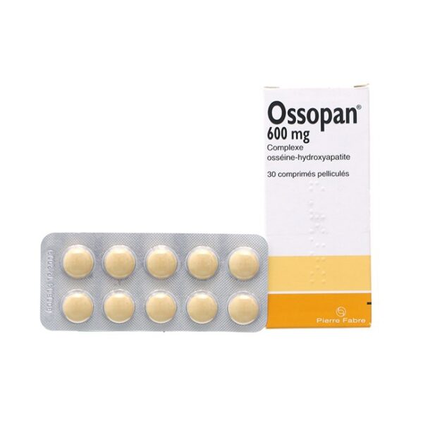 Thuốc bổ sung canxi Ossopan 600mg | Hộp 30 Viên