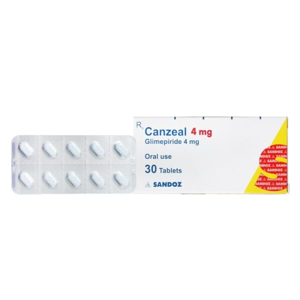 Thuốc Canzeal 4mg, Hộp 30 viên