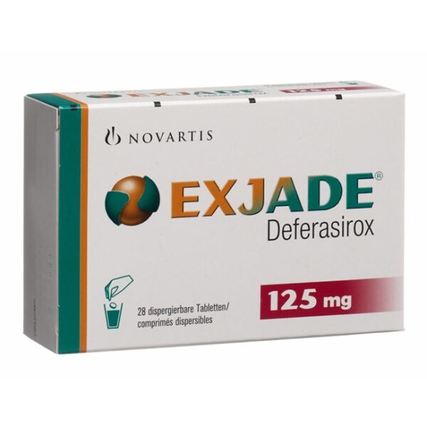 Thuốc Exjade 125mg, Hộp 28 viên