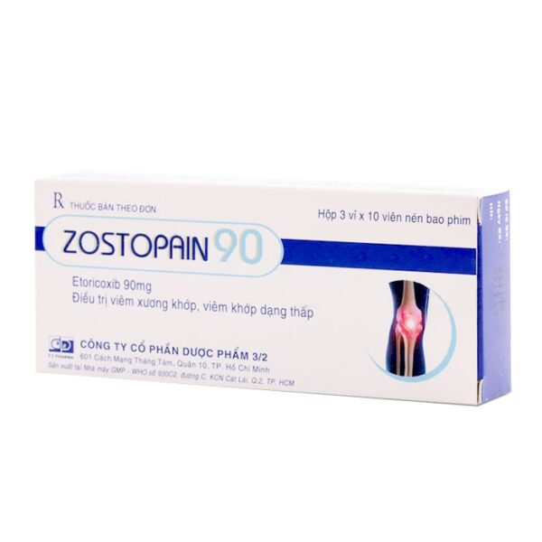 Thuốc giảm đau Ft-pharma Zostopain 90mg 30 viên