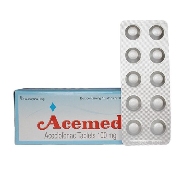 Thuốc kháng viêm ACEMED - Aceclofenac 100mg