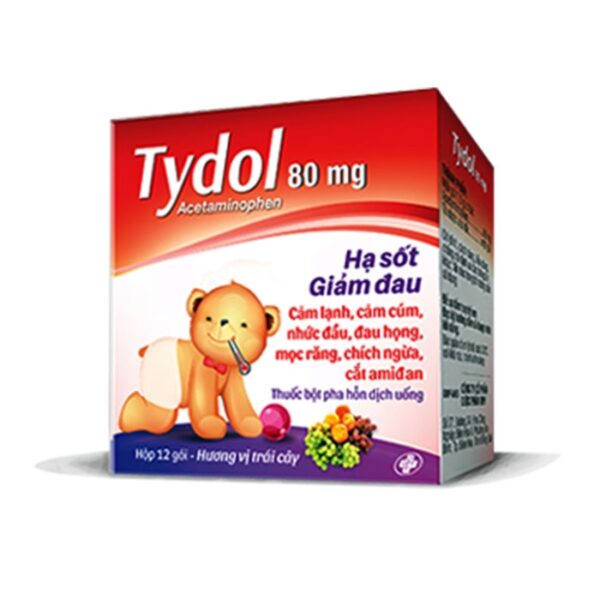 Thuốc giảm đau hạ sốt OPV Tydol Sachet Powder 80