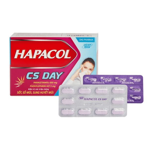 Hapacol CS Day DHG 10 vỉ x 10 viên