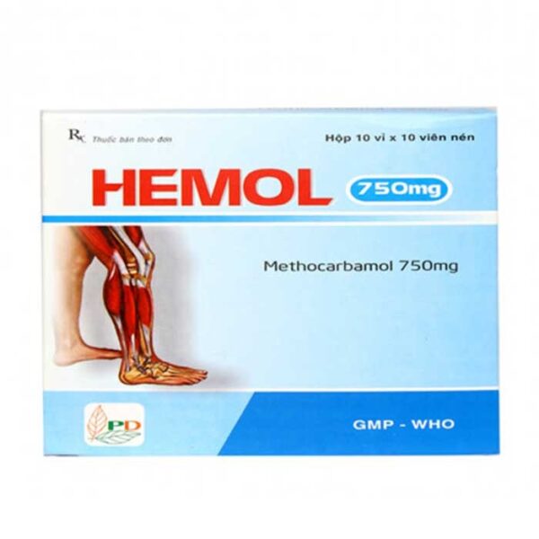 Thuốc Hemol 750mg, Hộp 100 viên