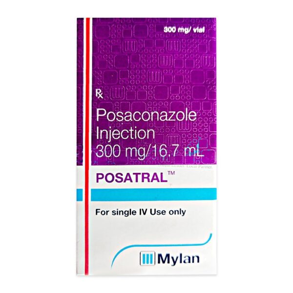 Posatral Posaconazole Injection 300mg/16.7ml Mylan