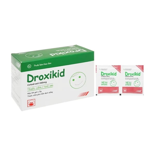 Thuốc kháng sinh PMP Droxikid 250mg