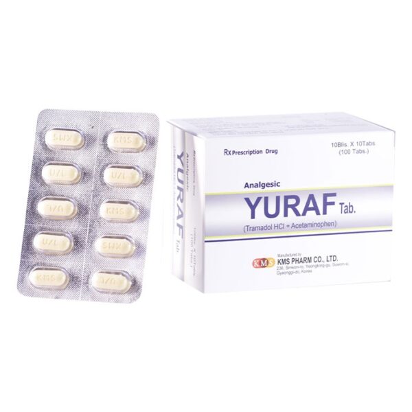 KMS Pharm Yuraf, Hộp 100 viên