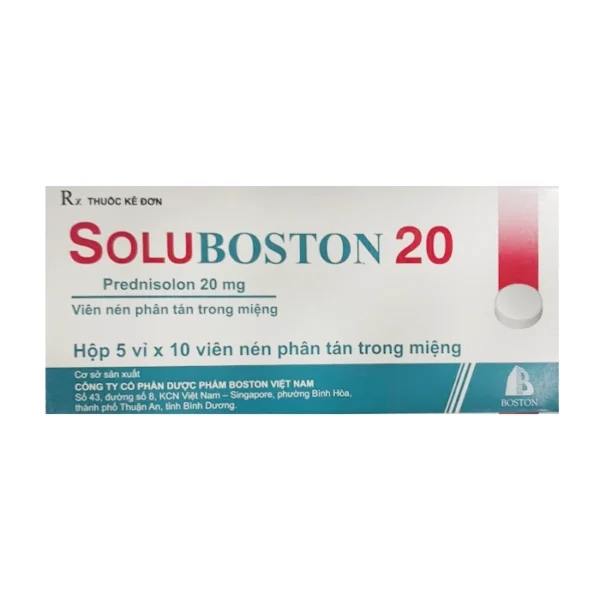 Soluboston 20mg Boston 5 vỉ x 10 viên