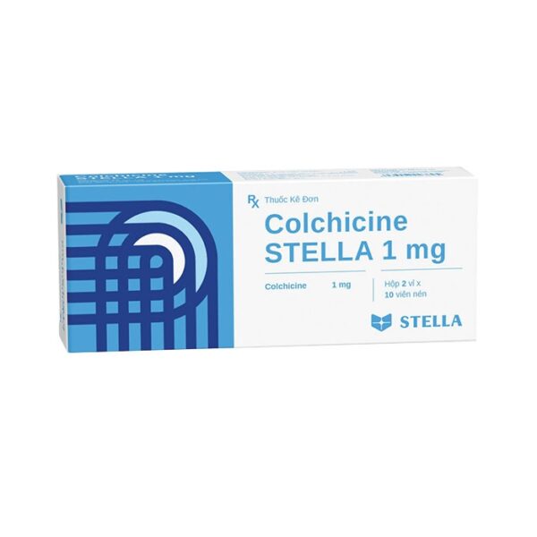 Thuốc kháng viêm Stella Colchicine Stella 1mg