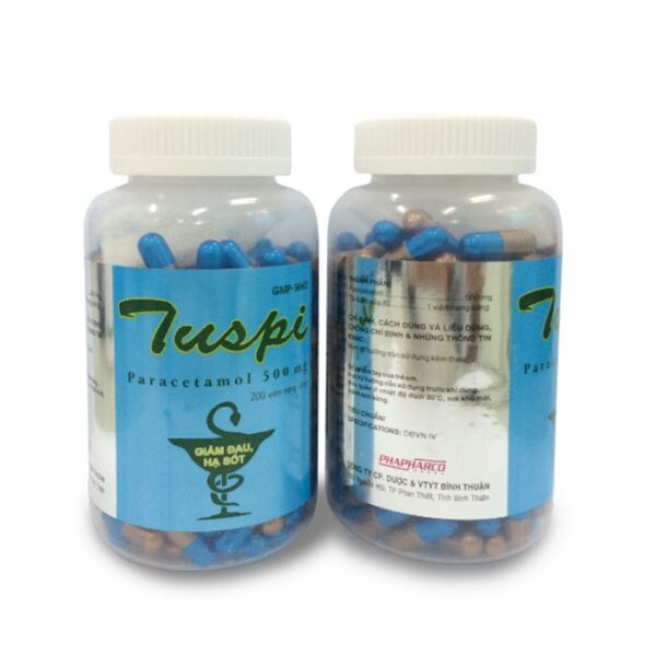 Thuốc kháng viêm Tuspi 500mg 500 viên