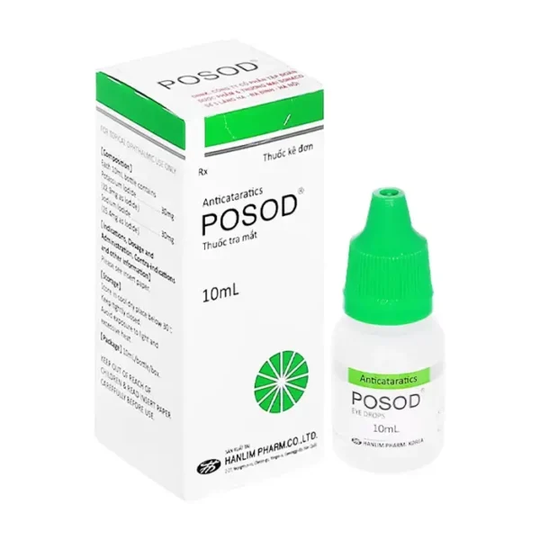 Posod Eye Drops Hanlim Pharm 10ml - Dung dịch nhỏ mắt