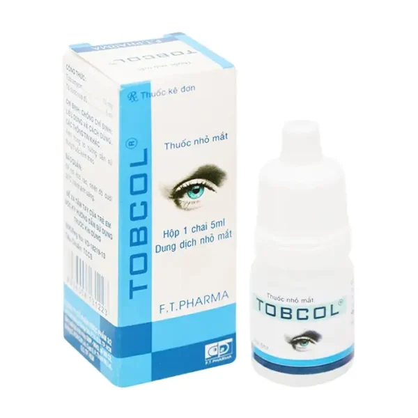 Thuốc nhỏ mắt Tobcol 5ml F.T.PHARMA