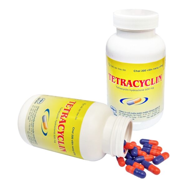 Thuốc TETRACYCLIN 500mg TW25, Chai 200 viên