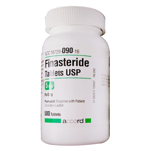 Finasteride 5mg Accord, Chai  500 viên