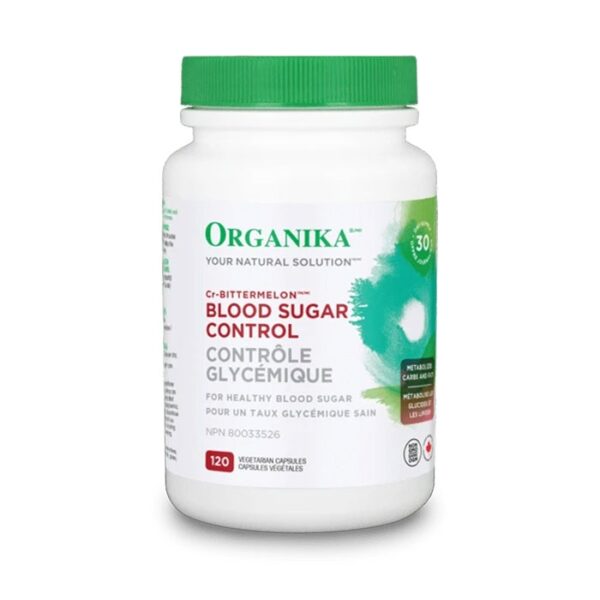 Tpbvsk chuyển hóa đường huyết Organika Blood Sugar Control, Hộp 120 viên