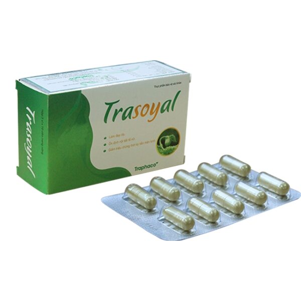 Traphaco Trasoyal, Hộp 30 viên