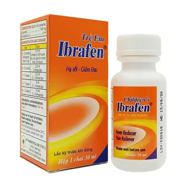 Trẻ Em Ibrafen OPV 30ml