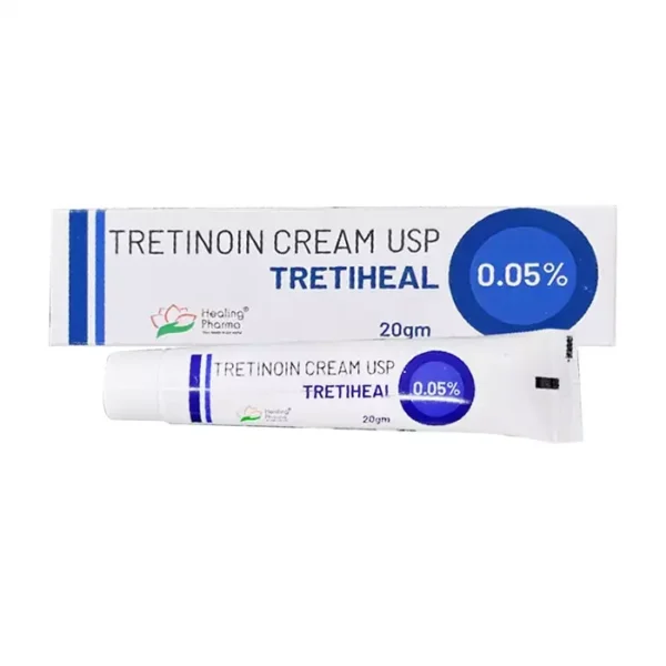 Tretiheal 0.05% Healing Pharma 20g - Kem giảm mụn chống lão hóa da