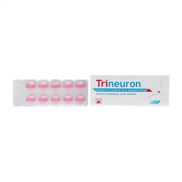 Trineuron Pymepharco 5 vỉ x 10 viên - Điều trị bệnh do vitamin nhóm B