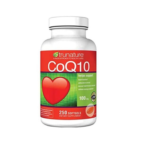 Trunature CoQ10 100mg, Chai 250 viên