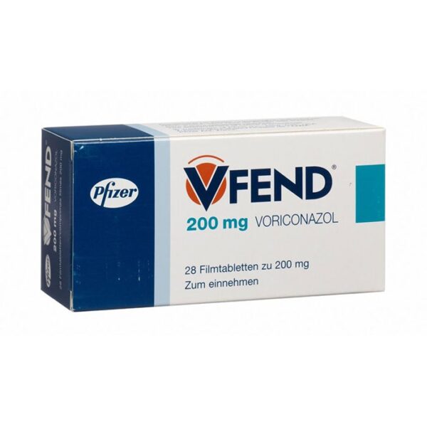 Thuốc Pfizer Vfend 200mg, Hộp 30 viên