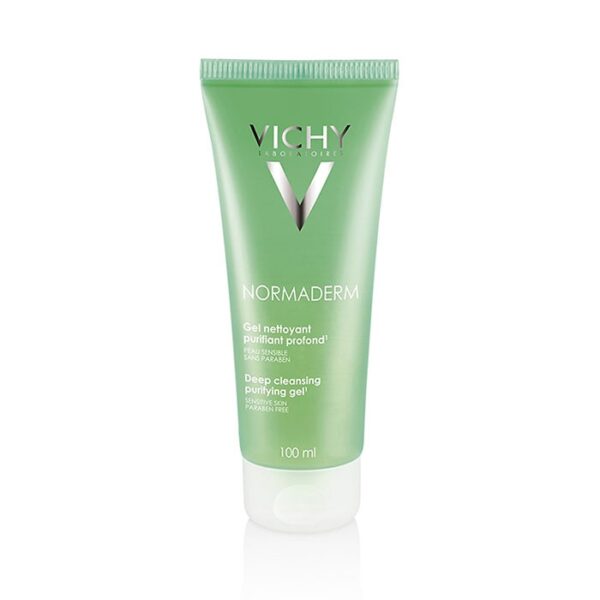 Gel rửa mặt ngăn ngừa mụn Vichy Normaderm Deep Cleansing Purifying Gel 100ml