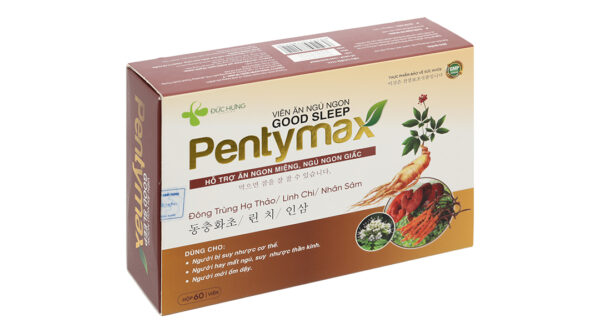 Viên ăn ngủ ngon Good Sleep Pentymax hỗ trợ tăng cường sức khoẻ