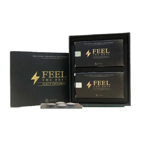 Viên ngậm Feel The Best 2 vỉ x 4 viên - Tăng cường sinh lý nam