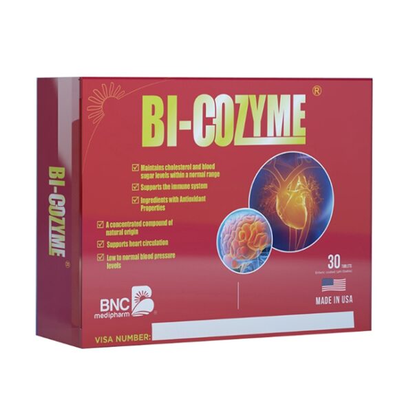 Tpbvsk  Bi Cozyme Giảm Nguy Cơ Tai Biến Mạch Máu Não, 30 viên