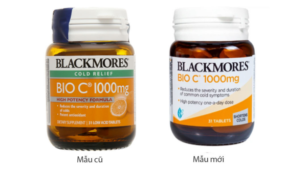 Blackmores Bio C 1000mg hỗ trợ tăng đề kháng