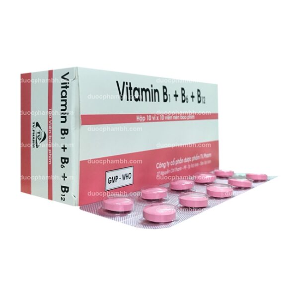 Viên uống bổ sung VITAMIN B1, B6, B12