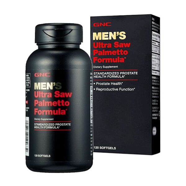 Viên uống cải thiện sinh lý nam GNC Men's Ultra Saw Palmetto Formula 120 viên