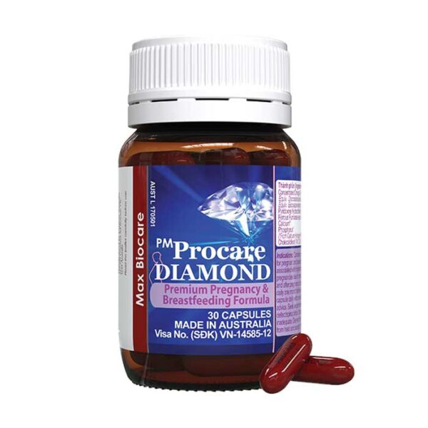 Max Biocare PM Procare Diamond, Chai 30 viên