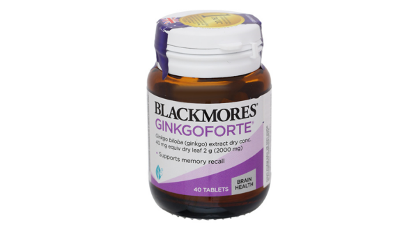 Blackmores Ginkgoforte hỗ trợ tuần hoàn máu não